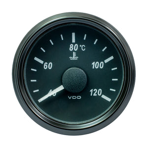 VDO SingleViu 52mm (2-1/16") Water Temp. Gauge - 120 C - 291-22 ohm [A2C3833320030] - BuoyMart.com  Gauges VDO