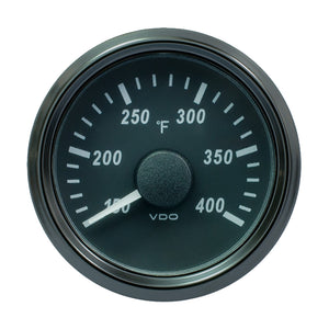 VDO SingleViu 52mm (2-1/16") Cylinder Temp. Gauge - 400F - 471-14 Ohm [A2C3833530030] - BuoyMart.com  Gauges VDO