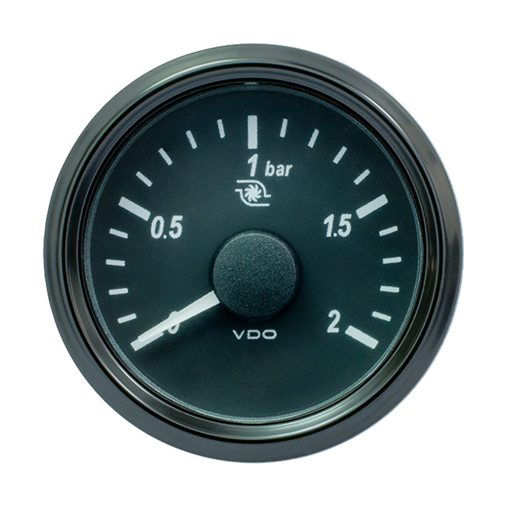 VDO SingleViu 52mm (2-1/16") Turbo Pressure Gauge - 60 PSI - 0-180 Ohm [A2C3833470030] - BuoyMart.com  Gauges VDO