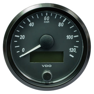 VDO SingleViu 80mm (3-1/8") Speedometer - 160 MPH [A2C3832930030] - BuoyMart.com  Gauges VDO
