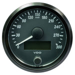 VDO SingleViu 80mm (3-1/8") Speedometer - 300 KM/H [A2C3832950030] - BuoyMart.com  Gauges VDO