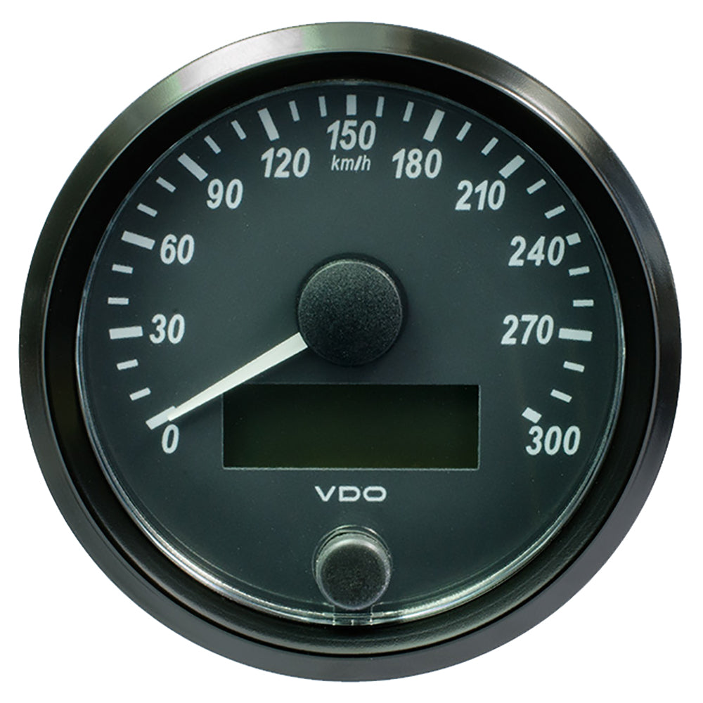VDO SingleViu 80mm (3-1/8") Speedometer - 300 KM/H [A2C3832950030] - BuoyMart.com  Gauges VDO