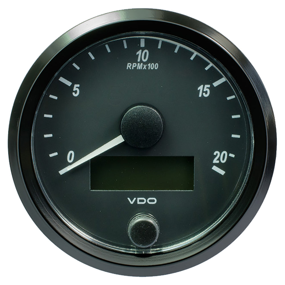 VDO SingleViu 80mm (3-1/8") Tachometer - 2000 RPM [A2C3832960030] - BuoyMart.com  Gauges VDO