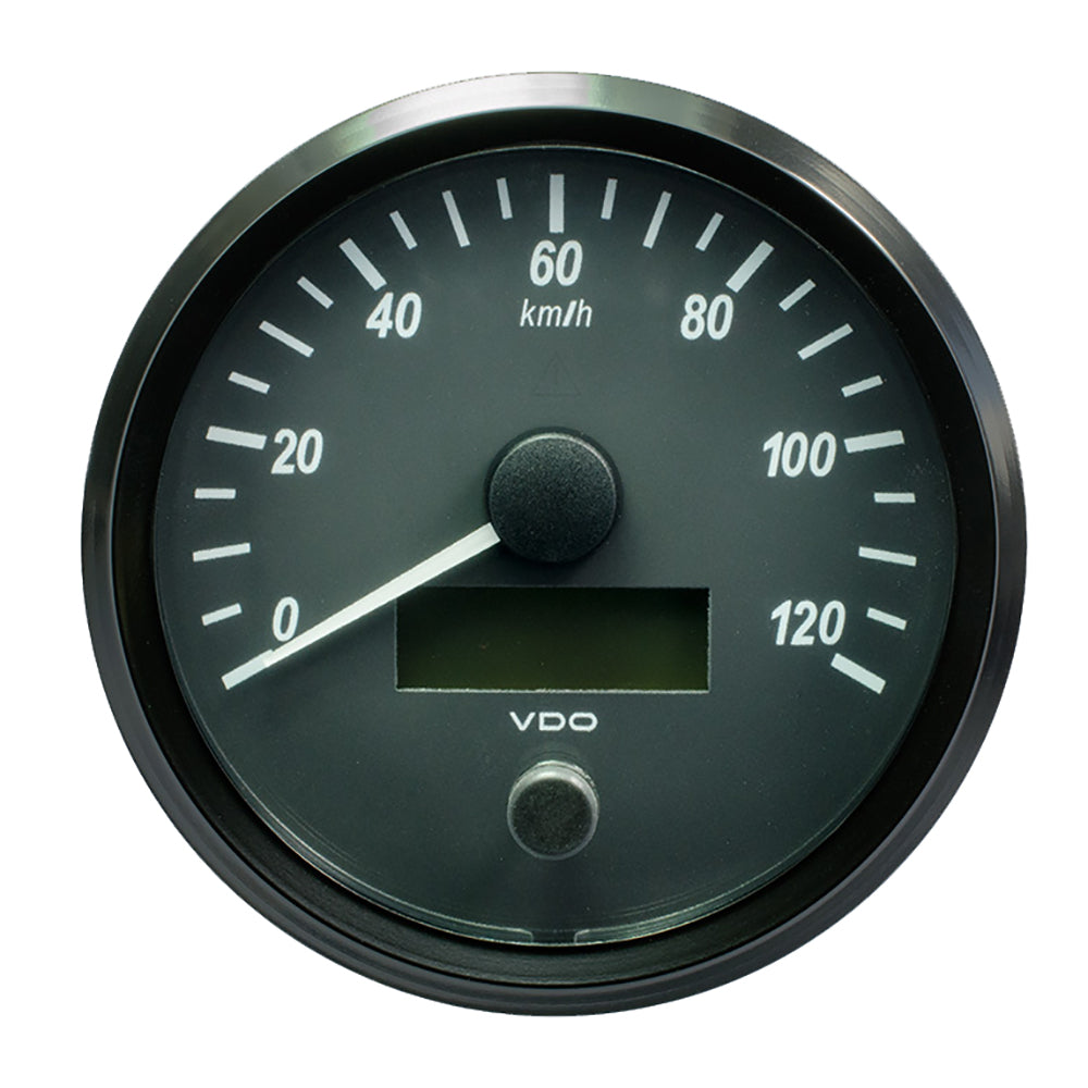 VDO SingleViu 100mm (4") Speedometer - 120 KM/H [A2C3832860030] - BuoyMart.com  Gauges VDO
