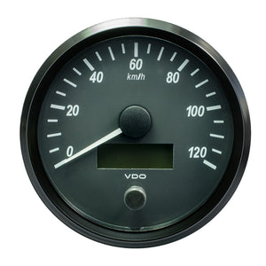 VDO SingleViu 100mm (4") Speedometer - 120 KM/H [A2C3832860030] - BuoyMart.com  Gauges VDO