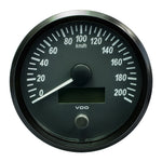 VDO SingleViu 100mm (4") Speedometer - 200 KM/H [A2C3832840030] - BuoyMart.com  Gauges VDO