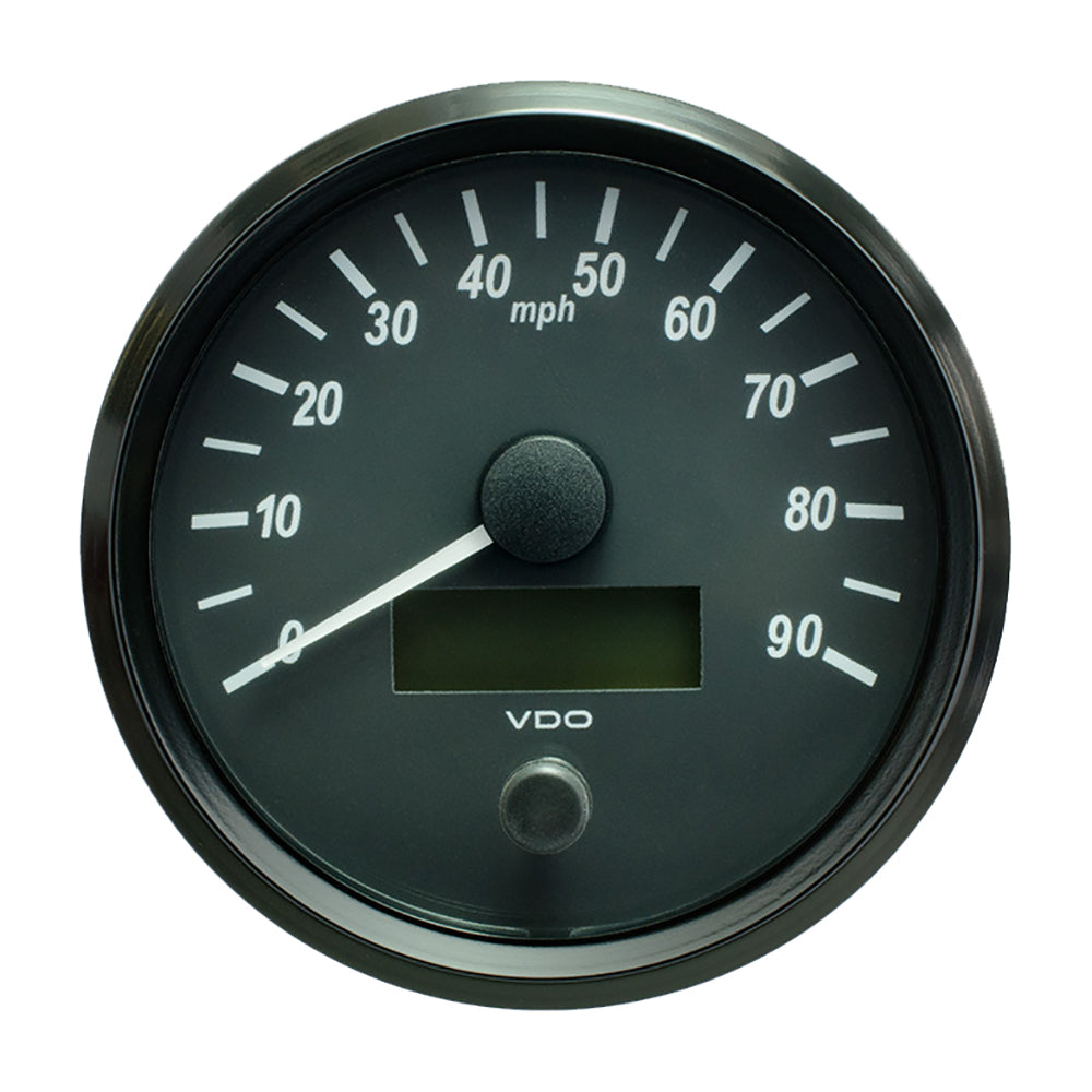 VDO SingleViu 100mm (4") Speedometer - 90 MPH [A2C3832870030] - BuoyMart.com  Gauges VDO