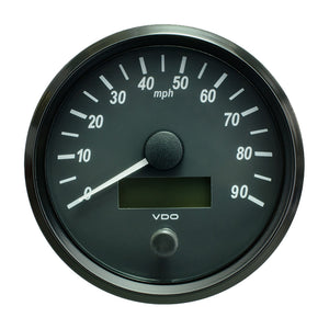VDO SingleViu 100mm (4") Speedometer - 90 MPH [A2C3832870030] - BuoyMart.com  Gauges VDO