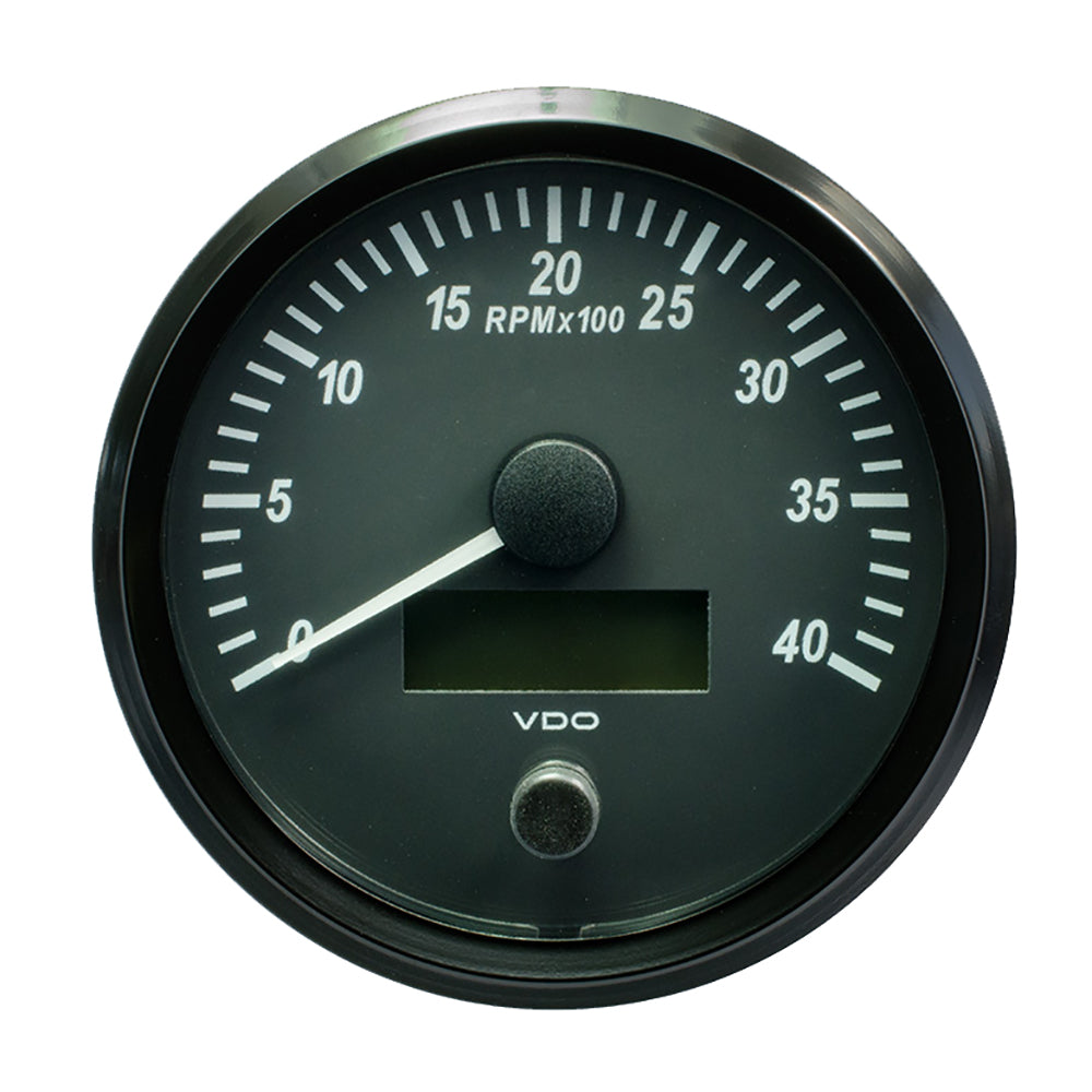 VDO SingleViu 100mm (4") Tachometer - 4000 RPM [A2C3832800030] - BuoyMart.com  Gauges VDO