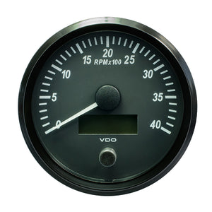 VDO SingleViu 100mm (4") Tachometer - 4000 RPM [A2C3832800030] - BuoyMart.com  Gauges VDO