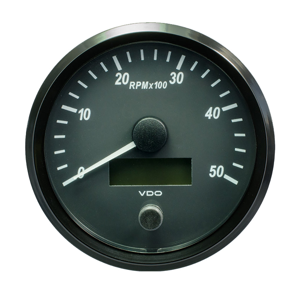 VDO SingleViu 100mm (4") Tachometer - 5000 RPM [A2C3832790030] - BuoyMart.com  Gauges VDO