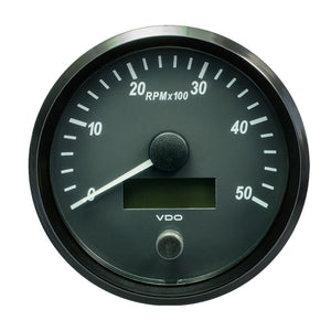 VDO SingleViu 100mm (4") Tachometer - 5000 RPM [A2C3832790030] - BuoyMart.com  Gauges VDO