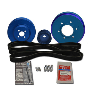 Balmar Pulley Kit, Yanmar 4JH4-HTE-TE-DTE [48-YSP-4JH-B] - BuoyMart.com  Alternators Balmar