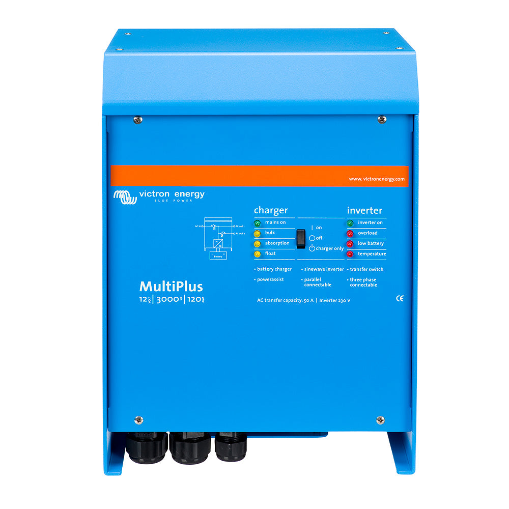 Victron MultiPlus 12/3000 - 120-50 - 230V - VE.Bus [PMP123021010] - BuoyMart.com  Charger/Inverter Combos Victron Energy