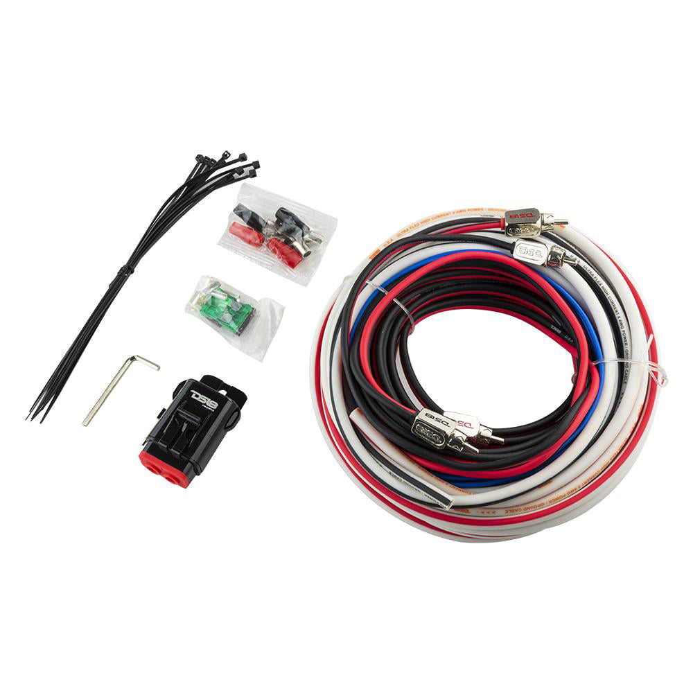 DS18 Hydro Power Amplifier Install Kit - 8GA  [MOFCKIT8] DS18