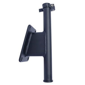 Panther 2.5" Set Back Transom Mount Bracket - Black - Powder Coat [KPS25B] - BuoyMart.com  Anchoring Accessories Panther Products