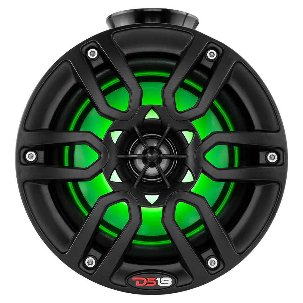 DS18 HYDRO 8" Compact Wakeboard Pod Tower w/RGB Light - 375W - Black [NXL-PS8BK] DS18