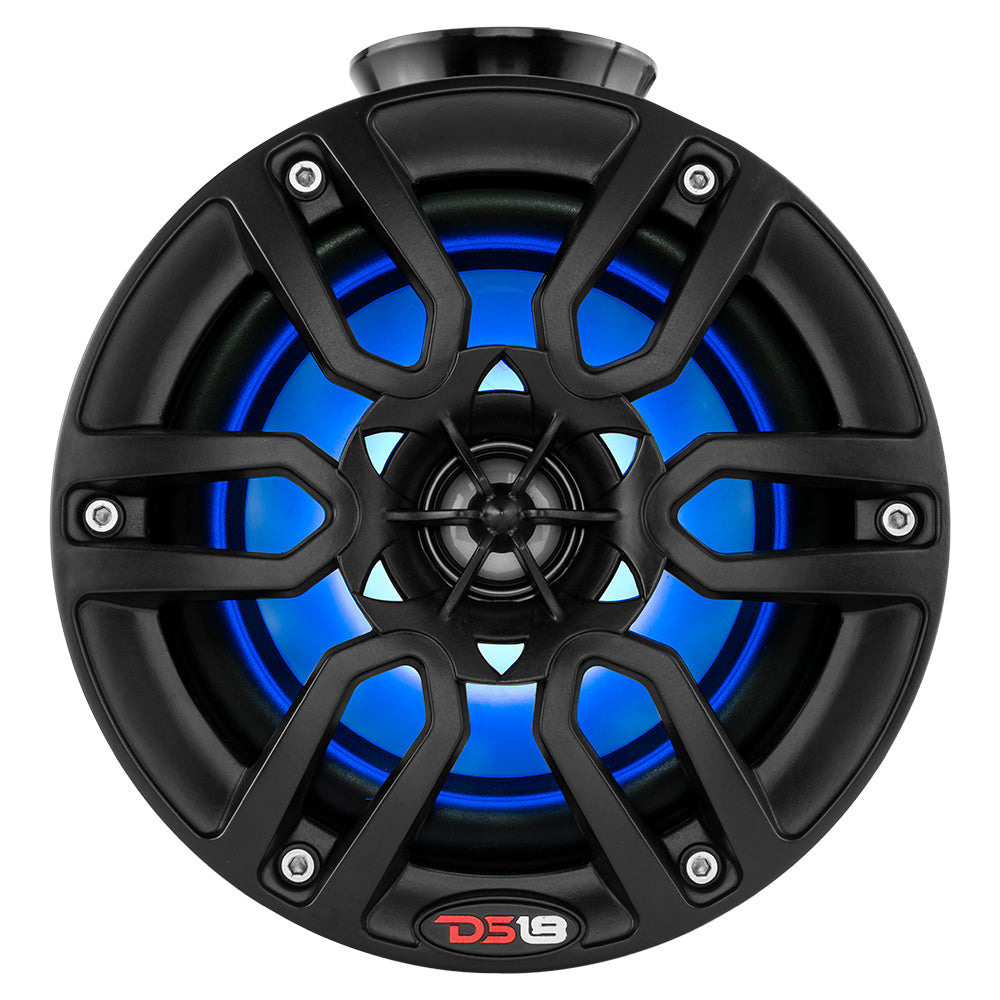DS18 HYDRO 8" Compact Wakeboard Pod Tower w/RGB Light - 375W - Black [NXL-PS8BK] DS18