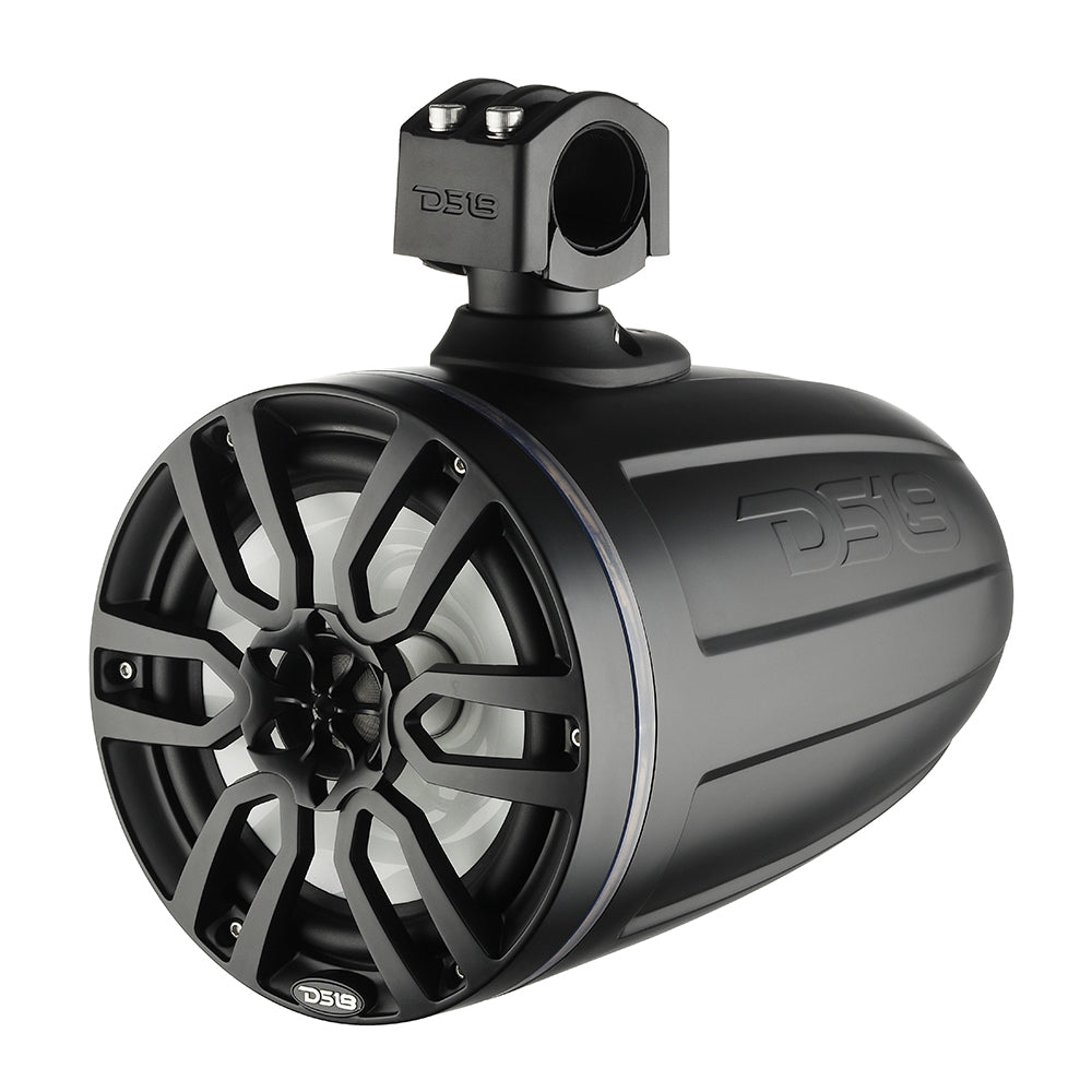 DS18 X Series HYDRO 8" Wakeboard Pod Tower Speaker w/RGB LED Light - 375W - Matte Black [NXL-X8TP/BK] DS18