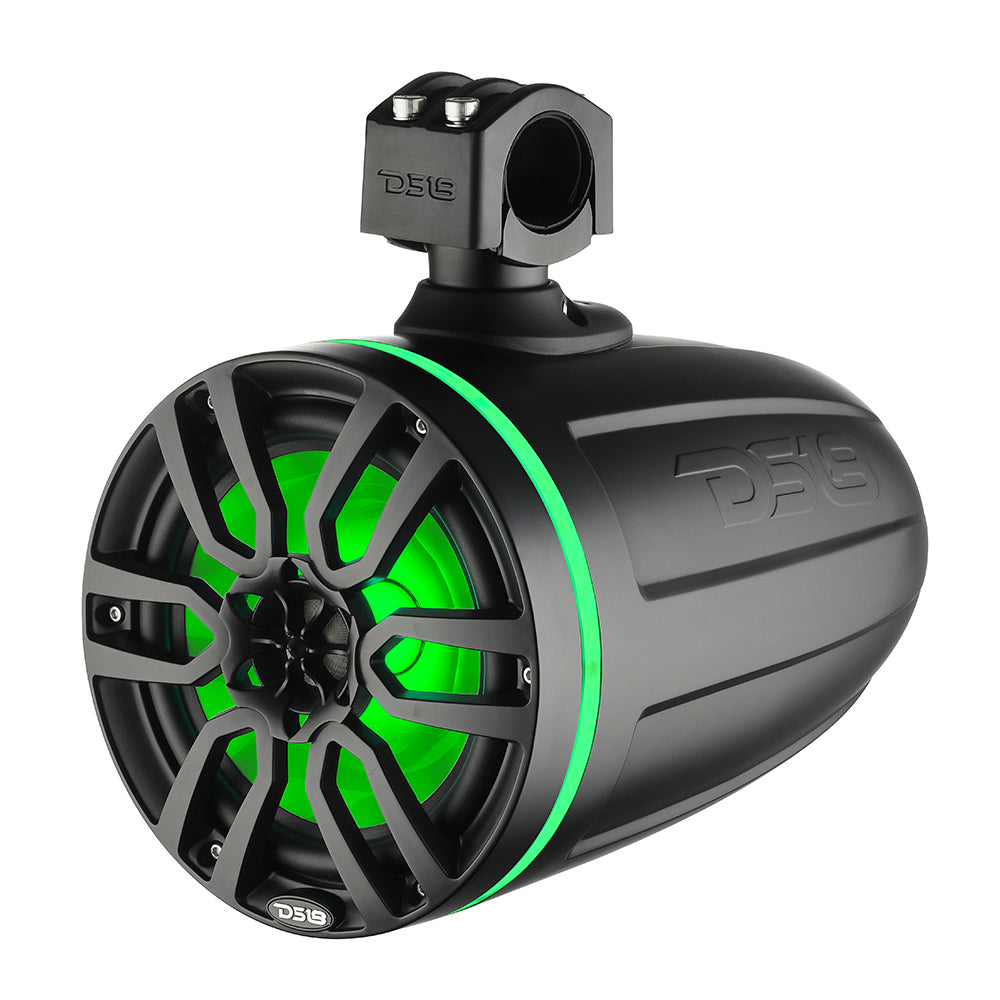 DS18 X Series HYDRO 8" Wakeboard Pod Tower Speaker w/RGB LED Light - 375W - Matte Black [NXL-X8TP/BK] DS18