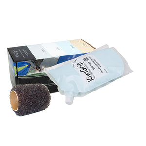 KiwiGrip 1 Liter Pouch - Blue w/4" Roller [KG-1BL-PR] - BuoyMart.com  Non-Skid Paint KiwiGrip