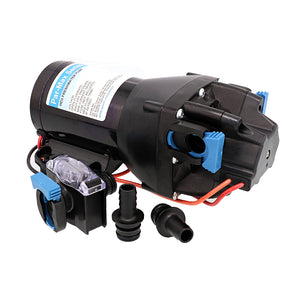 Jabsco Par-Max HD3 Heavy Duty Water Pressure Pump - 12V - 3 GPM - 40 PSI [Q301J-115S-3A] - BuoyMart.com  Washdown / Pressure Pumps Jabsco