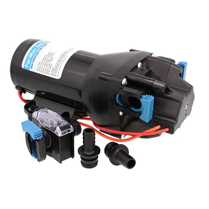 Jabsco Par-Max HD4 Heavy Duty Water Pressure Pump - 12V - 4 GPM - 40 PSI [Q401J-115S-3A] - BuoyMart.com  Washdown / Pressure Pumps Jabsco