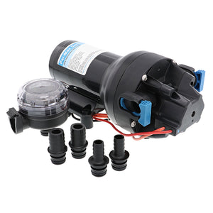 Jabsco Par-Max HD5 Heavy Duty Water Pressure Pump - 12V - 5 GPM - 60 PSI [P501J-118S-3A] - BuoyMart.com  Washdown / Pressure Pumps Jabsco