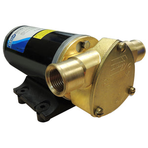 Jabsco Ballast King Bronze DC Pump with Deutsch Connector - No Reversing Switch - 15 GPM [22610-9427] - BuoyMart.com  Ballast Pumps Jabsco