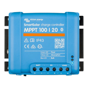 Victron SmartSolar MPPT 100/20 - Up to 48 VDC - UL Approved [SCC110020160R] - BuoyMart.com  Battery Chargers Victron Energy