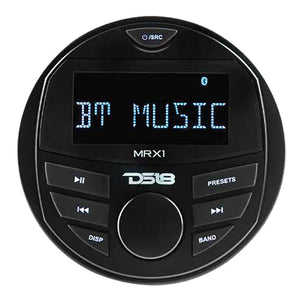 DS18 Marine Stereo w/AM/FM/BT- 1 Zone [MRX1] DS18