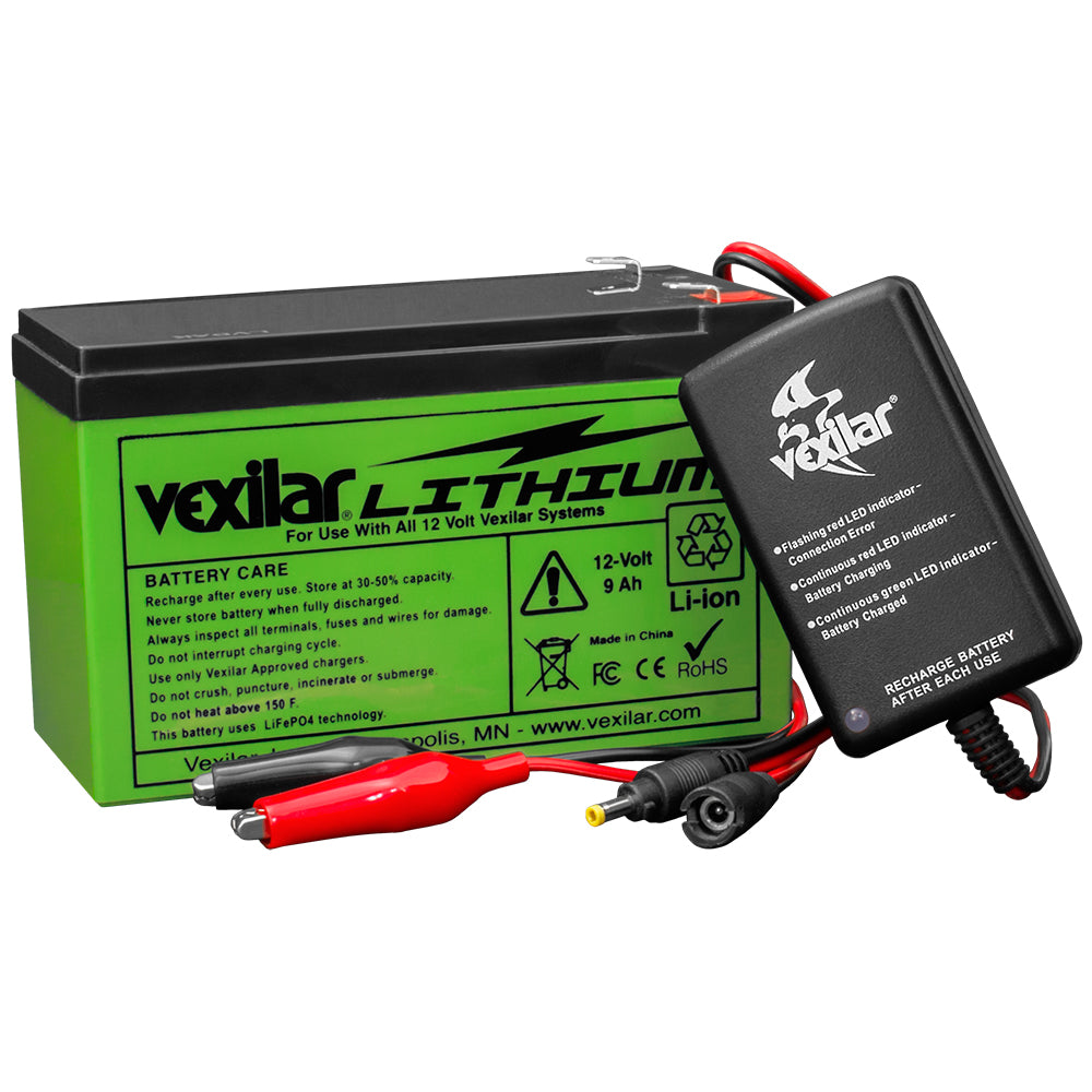 Vexilar 12V Lithium Ion Battery  Charger [V-120L] - BuoyMart.com  Portable Power Vexilar