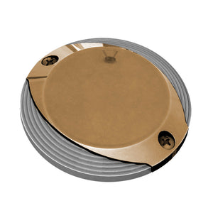 Lumitec Scallop Surface Mount Pathway Light - Spectrum RGBW/Warm White - Bronze Finish [101673] - BuoyMart.com  Interior / Courtesy Light Lumitec