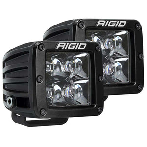 RIGID Industries D-Series Pro Dually Spot Surface Mount Pair - Midnight Edition [202213BLK] - BuoyMart.com  Flood/Spreader Lights RIGID Industries