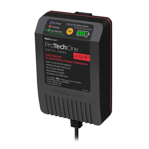 ProMariner ProTechOne - 4 AMP - AC Inlet [24104] - BuoyMart.com  Battery Management ProMariner