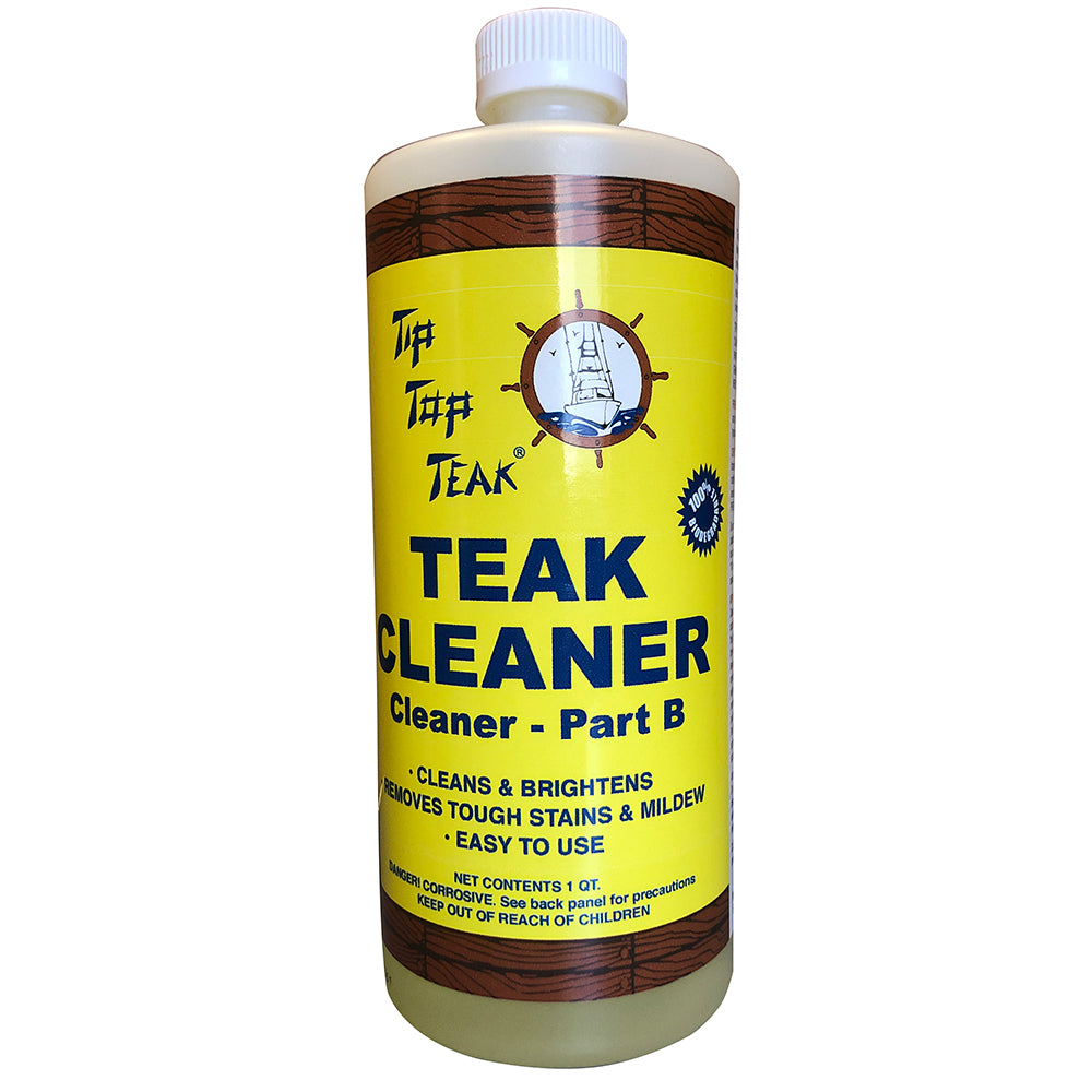 Tip Top Teak Cleaner Part B - Quart [TC862] - BuoyMart.com  Teak Tip Top Teak