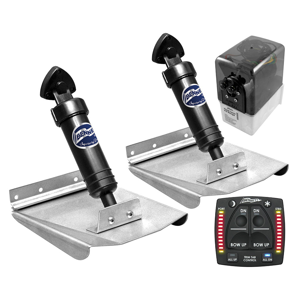 Bennett Marine M80 Sport Tab System w/One Box Indication [M80OBI] - BuoyMart.com  Trim Tabs Bennett Marine