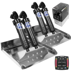 Bennett Marine 12x12 Sport Tab System w/One Box Indication [ST12OBI] - BuoyMart.com  Trim Tabs Bennett Marine
