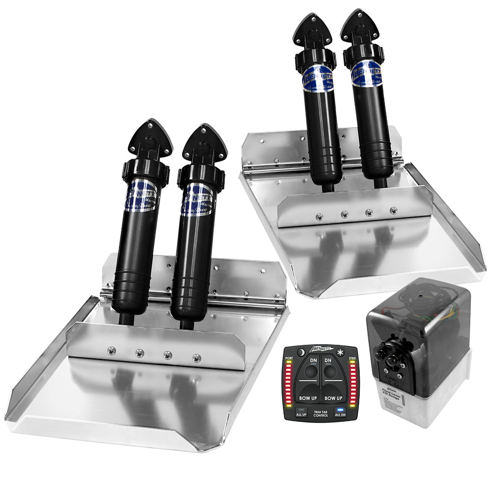 Bennett Marine 12x16 Sport Tab System w/One Box Indication [ST16OBI] - BuoyMart.com  Trim Tabs Bennett Marine