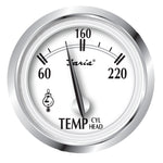 Faria Newport SS 2" Cylinder Head Temperature Gauge w/Sender - 60 to 220 F [25011] - BuoyMart.com  Gauges Faria Beede Instruments