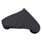 Carver Sun-Dura Full Dress Touring Motorcycle w/No/Low Windshield Cover - Black [9005S-02] - BuoyMart.com  Covers Carver by Covercraft