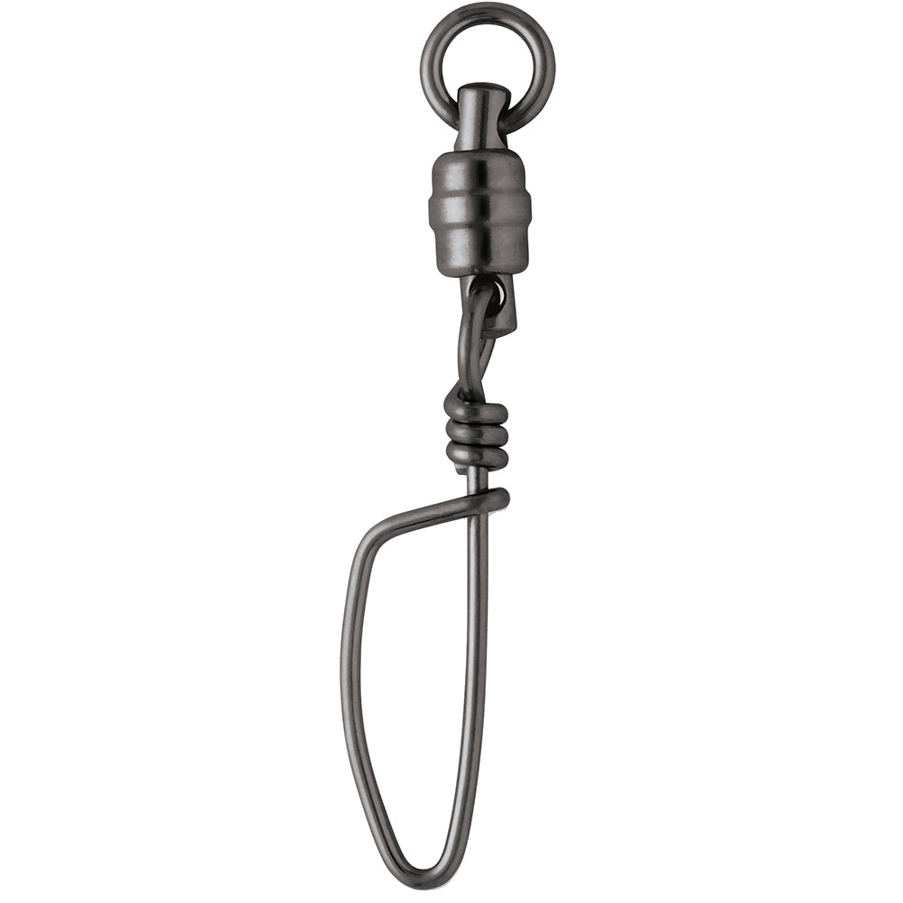 VMC BSHBTSS Black Stainless Steel Heavy-Duty Ball Bearing Tournament Snap Swivel #6 - 320lb *1-Pack [BSHBTSS#6] - BuoyMart.com  Fishing Accessories VMC