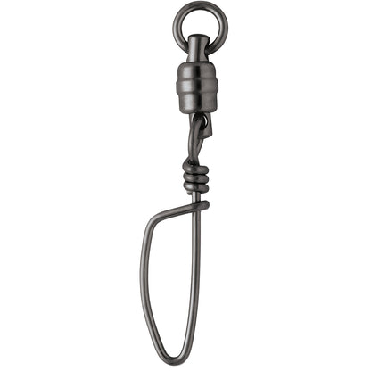 VMC BSHBTSS Black Stainless Steel Heavy-Duty Ball Bearing Tournament Snap Swivel #6 - 320lb *1-Pack [BSHBTSS#6] - BuoyMart.com  Fishing Accessories VMC