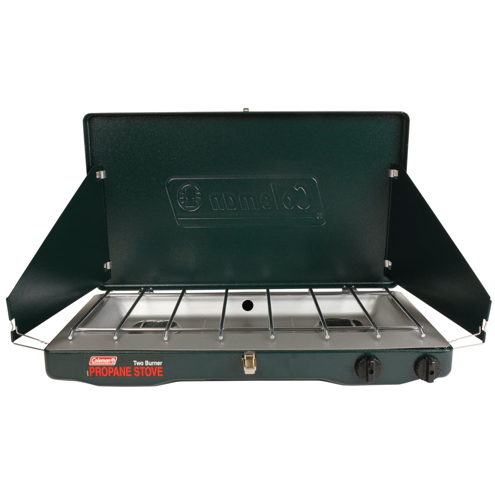 Coleman PerfectFlow 2-Burner Classic Stove - Propane [2000037883] - BuoyMart.com  Camping Coleman