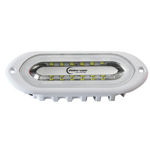 Shadow-Caster SCM-SL Series Flush Mount Spreader Light - White Housing - White/Blue/Red [SCM-SLF-WBR-WH] - BuoyMart.com  Flood/Spreader Lights Shadow-Caster LED Lighting