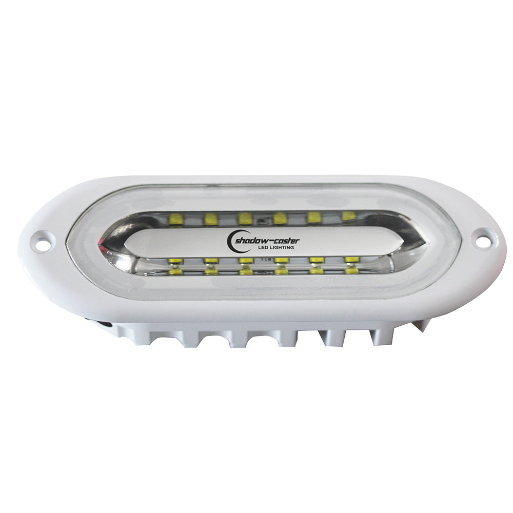 Shadow-Caster SCM-SL Series Flush Mount Spreader Light - White Housing - Full-Color [SCM-SLF-CC-WH] - BuoyMart.com  Flood/Spreader Lights Shadow-Caster LED Lighting