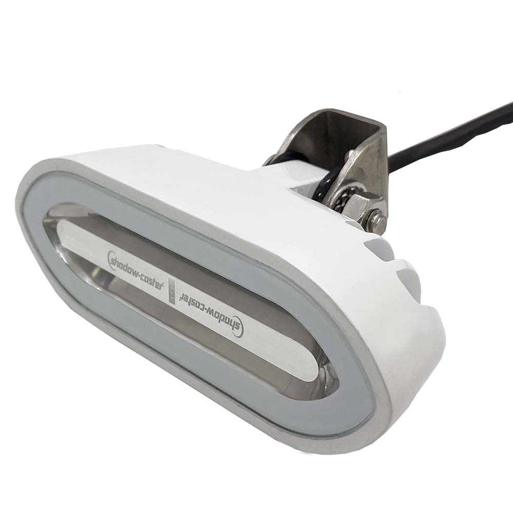 Shadow-Caster SCM-SL Series Bracket Mount Spreader Light - White Housing - White/Blue/Red [SCM-SLB-WBR-WH] - BuoyMart.com  Flood/Spreader Lights Shadow-Caster LED Lighting