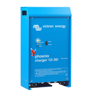 Victron Phoenix Charger - 12V - 30A (2+1) - 120-240VAC [PCH012030001] - BuoyMart.com  Battery Chargers Victron Energy