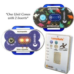Lunasea Child/Pet Safety Water Activated Strobe Light w/RF Transmitter  Portable Audio/Visual Receiver - Blue Case [LLB-63BB-F0-K2] - BuoyMart.com  Safety Lights Lunasea Lighting