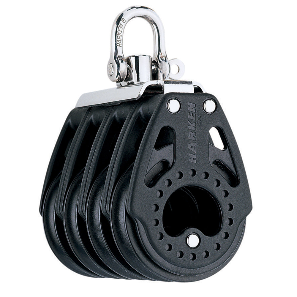 Harken 57mm Carbo Quad Block - Swivel [2631] - BuoyMart.com  Blocks Harken